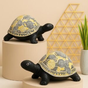 terracotta black turtle