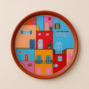 colourful plate